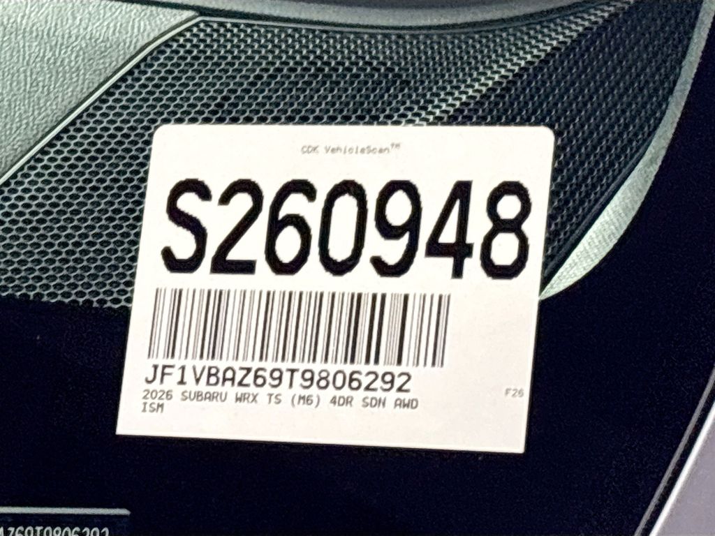 2026 Subaru WRX tS