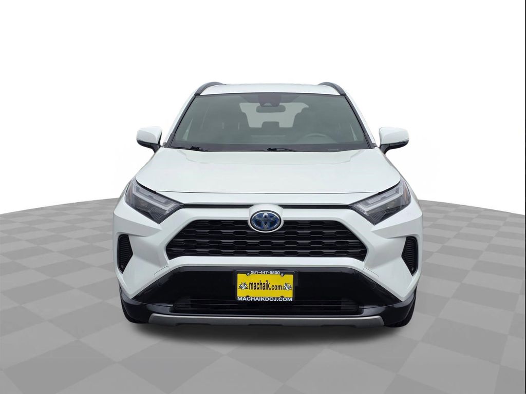 2022 Toyota RAV4 Hybrid SE White at Gullo Toyota