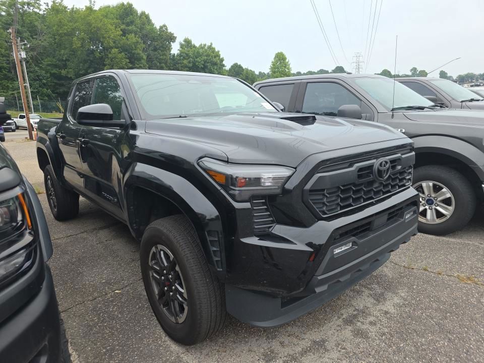 Black 2025 Toyota Tacoma Pickup Truck Four-Wheel Drive 8-Speed Automatic