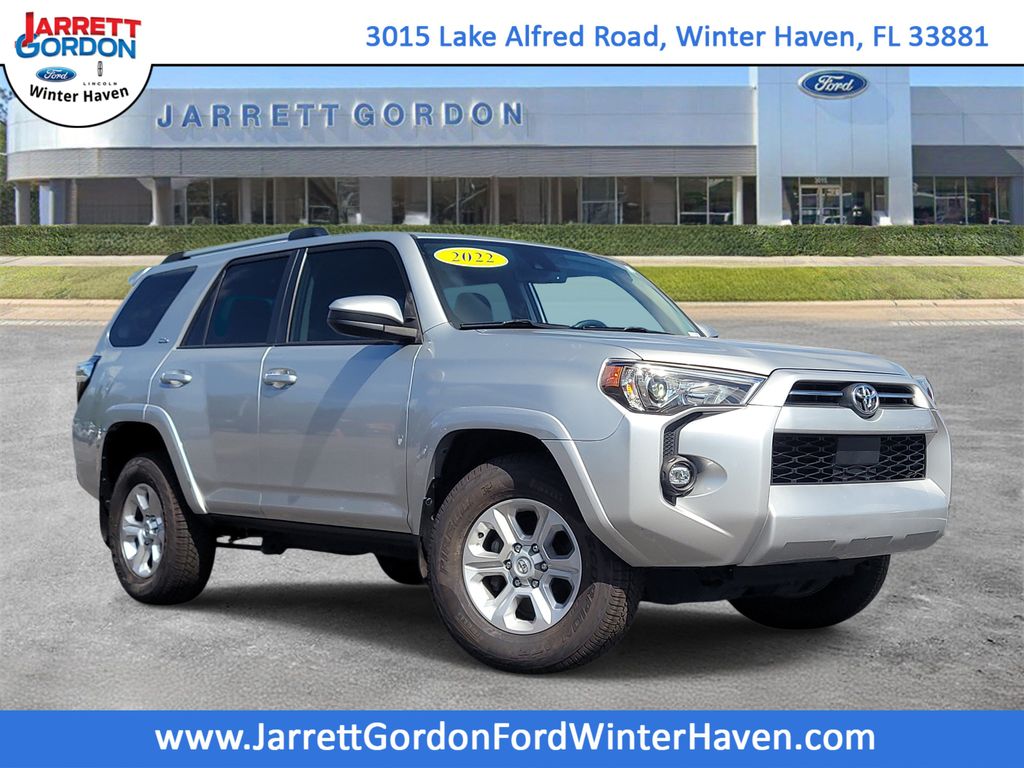 Classic Silver Metallic 2022 Toyota 4Runner SUV / Crossover 4X2 5-Speed Automatic