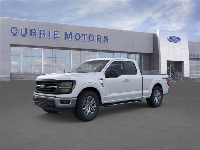 Oxford White 2026 Ford F-150 XLT SuperCab 4WD Pickup Truck Four-Wheel Drive Automatic