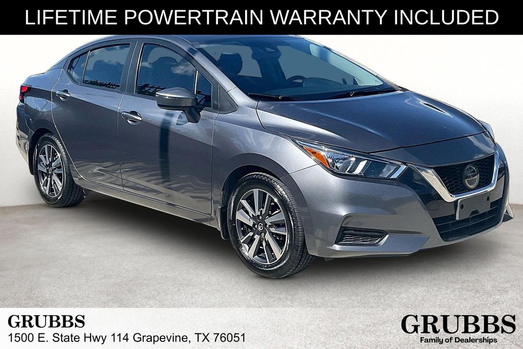 Gray (Gun Metallic) 2020 Nissan Versa SV FWD Sedan Front-Wheel Drive Continuously Variable Transmission