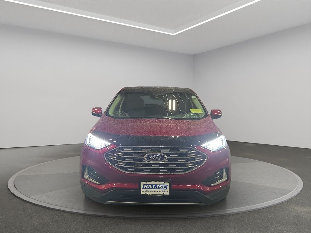 Ruby Red Metallic 2019 Ford Edge SEL AWD SUV / Crossover All-Wheel Drive 8-Speed Automatic