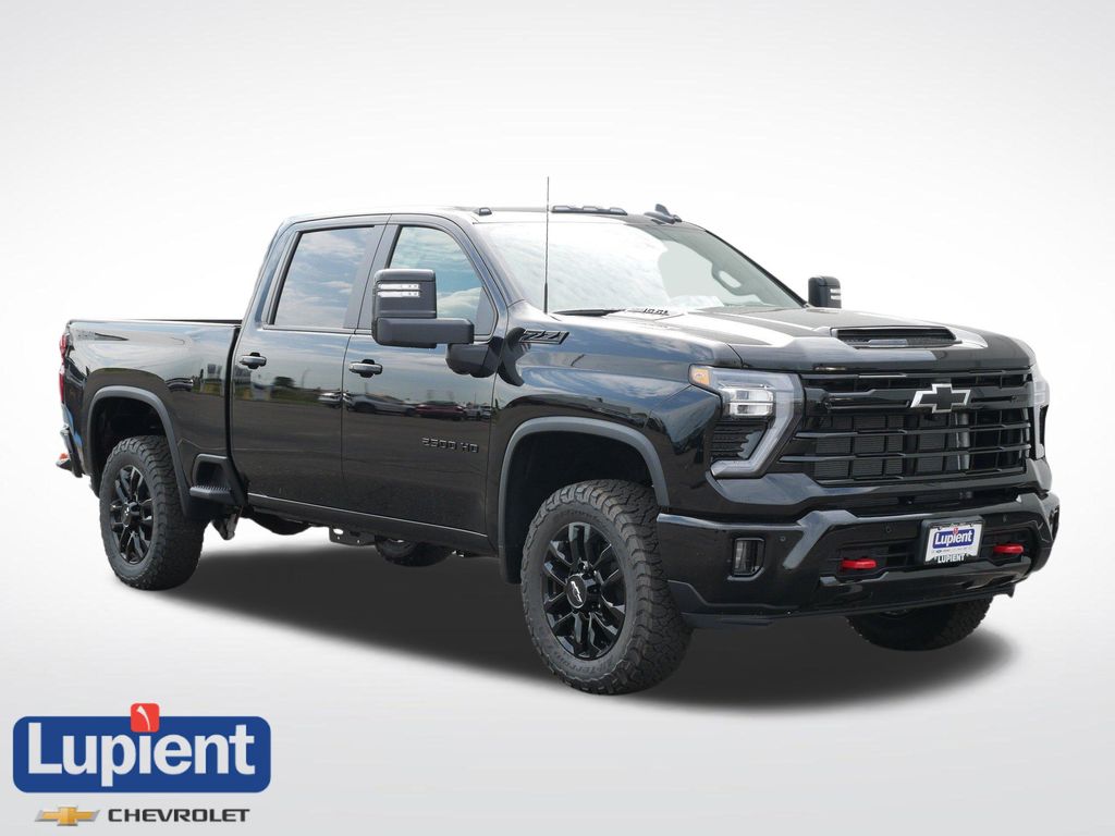 Black 2026 Chevrolet Silverado 2500HD Pickup Truck Four-Wheel Drive Automatic