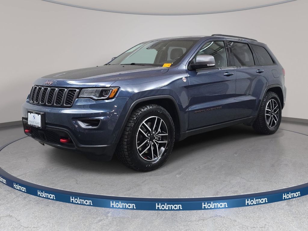 Pacific Blue Clearcoat 2021 Jeep Grand Cherokee SUV / Crossover Four-Wheel Drive 8-Speed Automatic