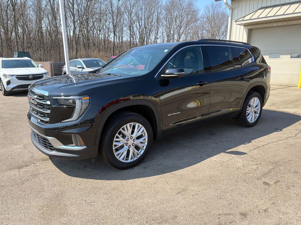 Black (Ebony Twilight Metallic) 2025 GMC Acadia Elevation AWD SUV / Crossover Four-Wheel Drive 8-Speed Automatic