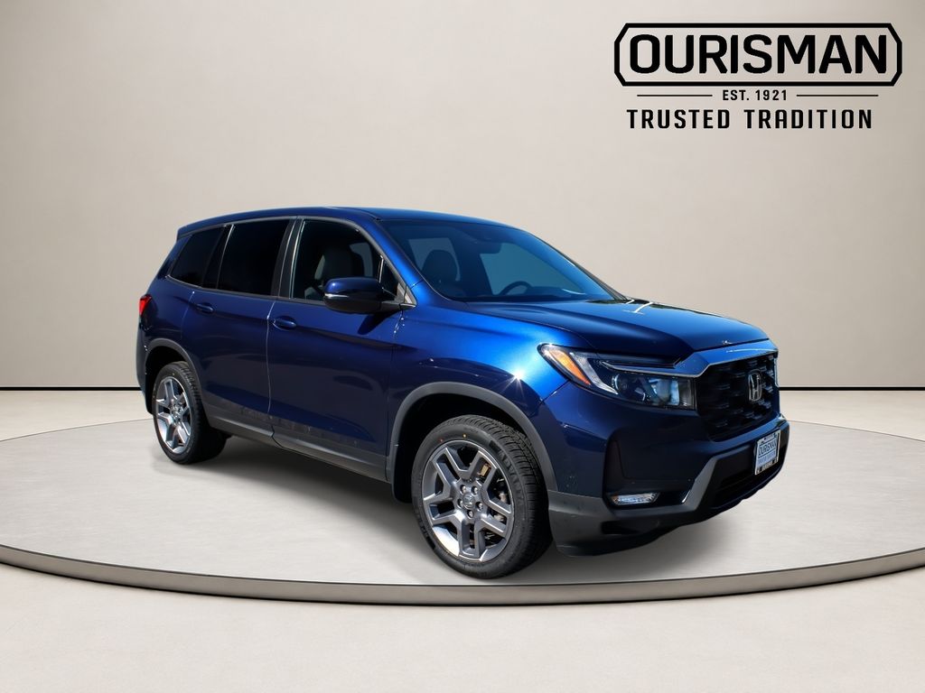 Blue 2023 Honda Passport EX-L AWD SUV / Crossover All-Wheel Drive 9-Speed Automatic