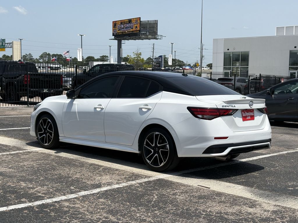 2024 Nissan Sentra SR White at North Houston Mitsubishi