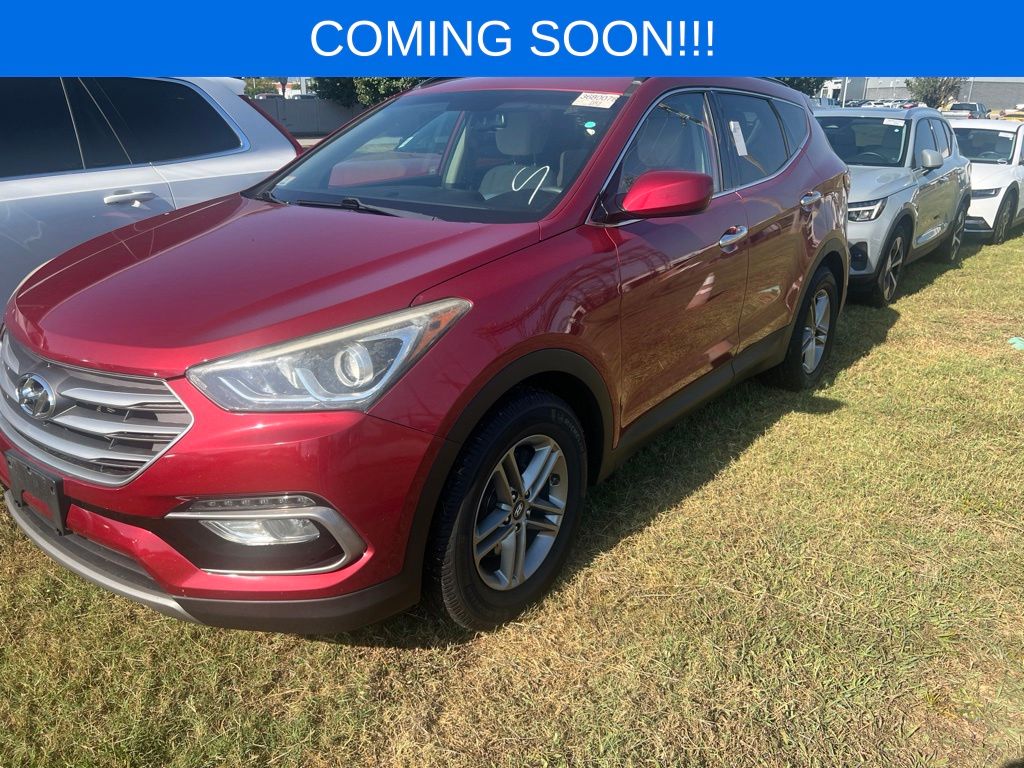 Serrano Red 2017 Hyundai Santa Fe Sport SUV / Crossover All-Wheel Drive 6-Speed Automatic