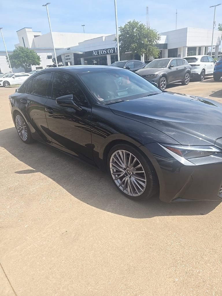 Black 2022 Lexus IS 300 RWD Sedan Rear-Wheel Drive 8-Speed Automatic