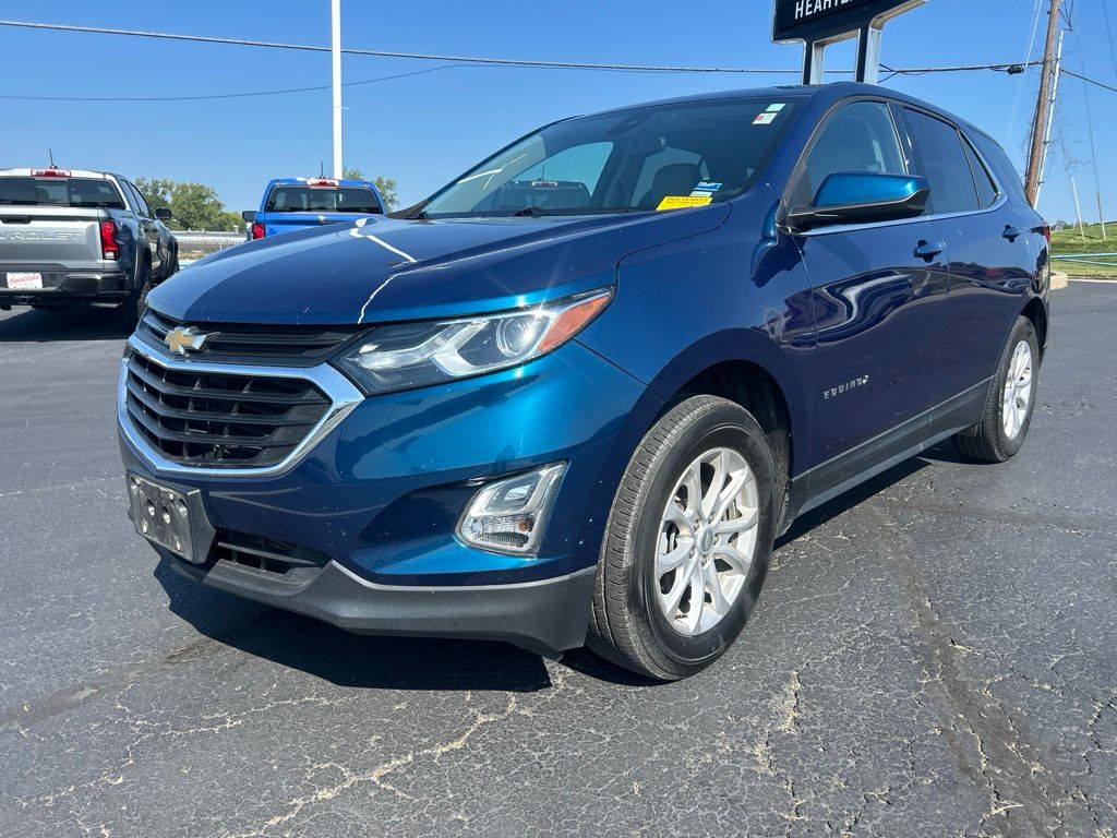 Pacific Blue Metallic 2020 Chevrolet Equinox SUV / Crossover Four-Wheel Drive 6-Speed Automatic Overdrive