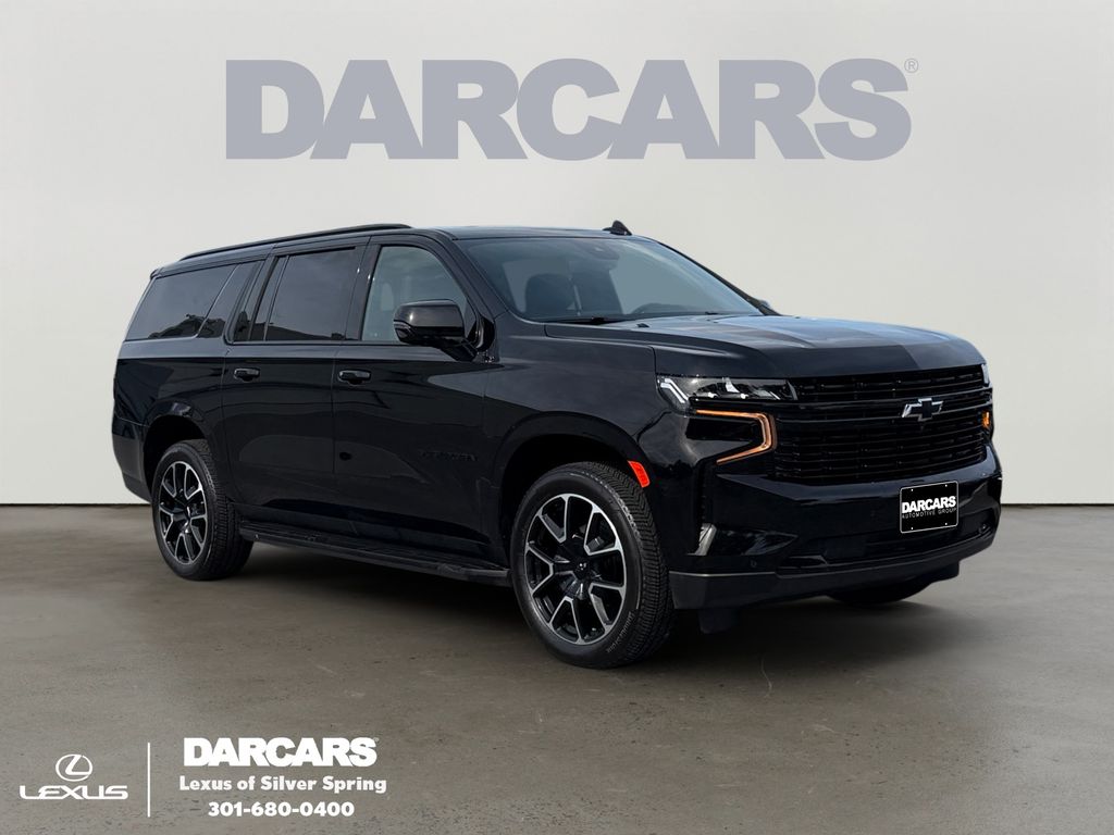 Black 2024 Chevrolet Suburban RST 4WD SUV / Crossover Four-Wheel Drive 