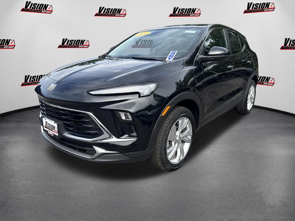 Black (Ebony Twilight Metallic) 2024 Buick Encore GX SUV / Crossover All-Wheel Drive 9-Speed Automatic