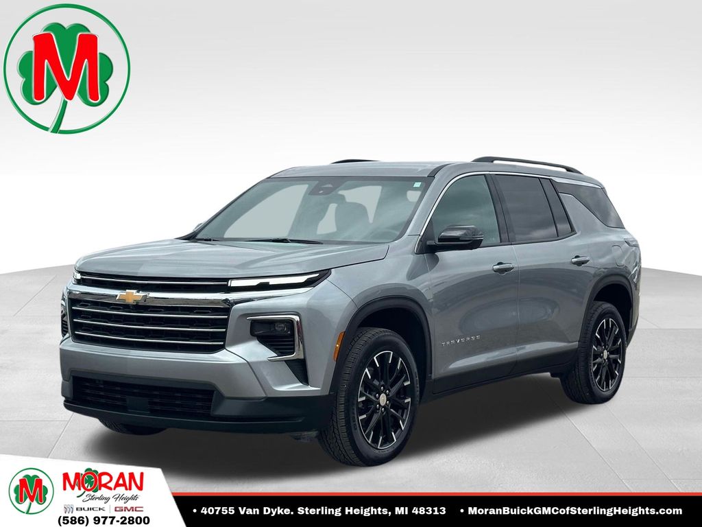Sterling Gray Metallic 2024 Chevrolet Traverse LT FWD SUV / Crossover Front-Wheel Drive 8-Speed Automatic