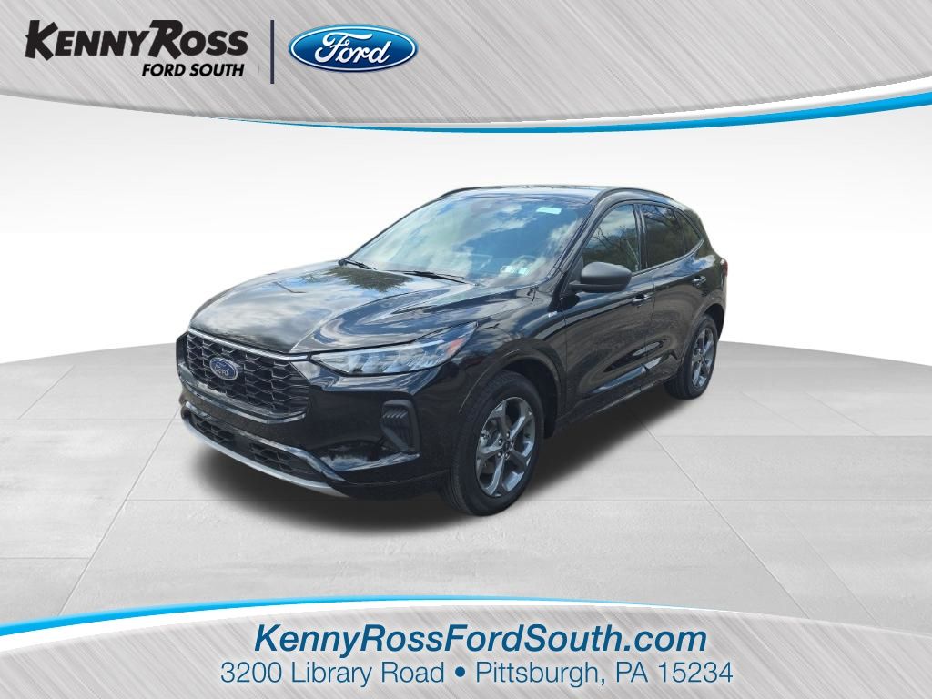 Black Metallic 2024 Ford Escape ST-Line AWD SUV / Crossover All-Wheel Drive 8-Speed Automatic