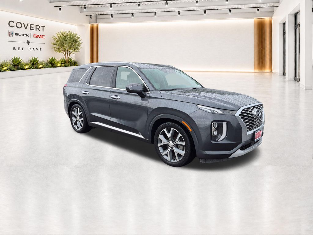 Gray (Graphite) 2021 Hyundai Palisade SUV / Crossover All-Wheel Drive 8-Speed Automatic