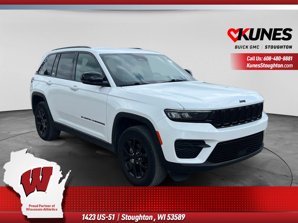 Bright White Clearcoat 2024 Jeep Grand Cherokee SUV / Crossover Four-Wheel Drive 8-Speed Automatic