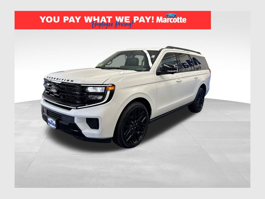 Star White Metallic Tri-Coat 2026 Ford Expedition MAX Platinum 4WD SUV / Crossover Four-Wheel Drive Automatic