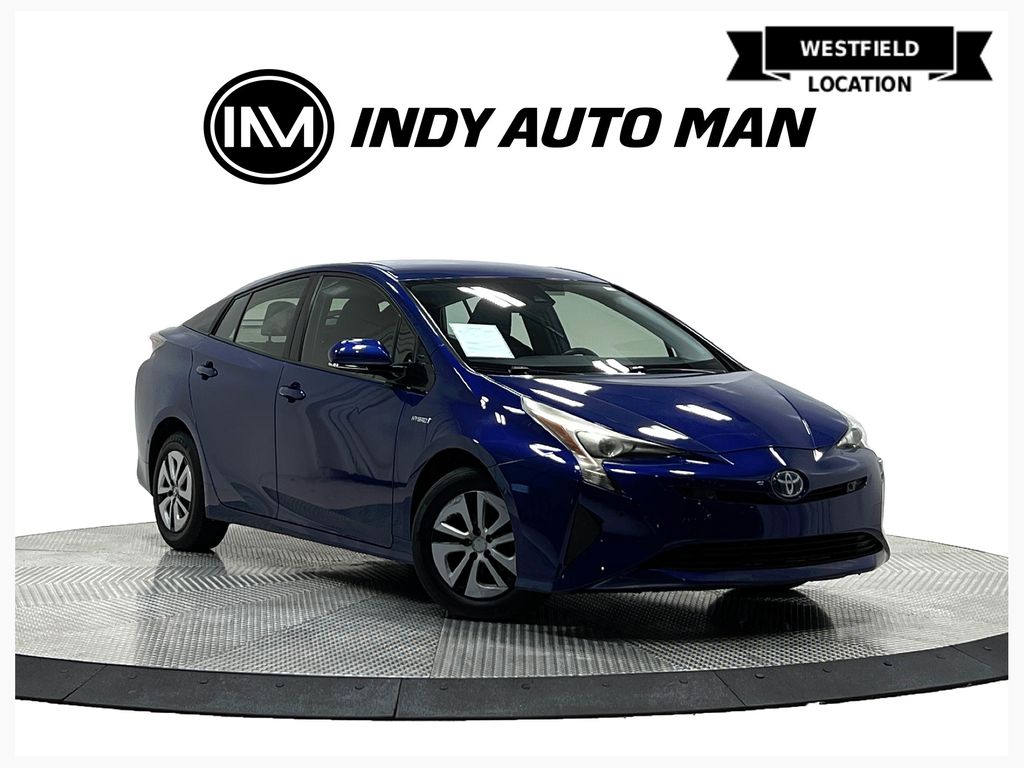 Blue Crush Metallic 2018 Toyota Prius Hatchback Front-Wheel Drive Continuously Variable Transmission