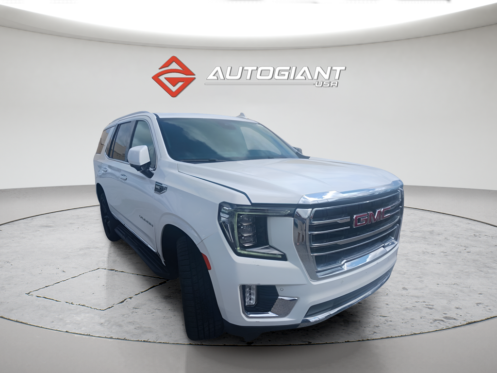 Summit White 2023 GMC Yukon SUV / Crossover Four-Wheel Drive