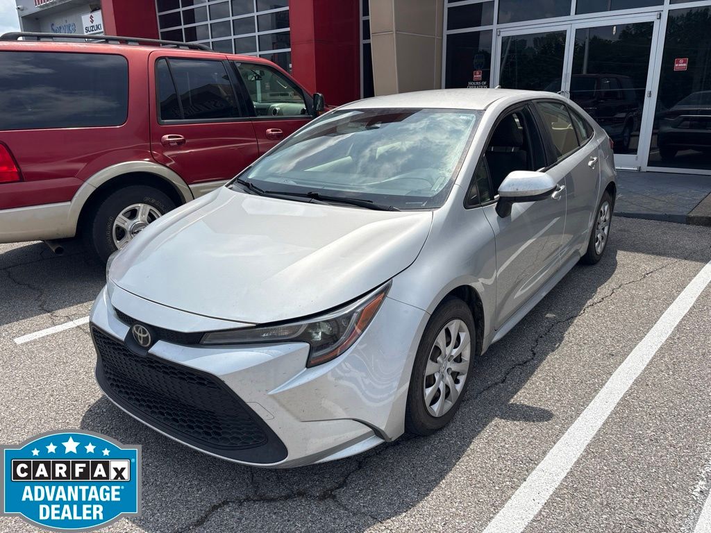Classic Silver Metallic 2021 Toyota Corolla Sedan Front-Wheel Drive Continuously Variable Transmission