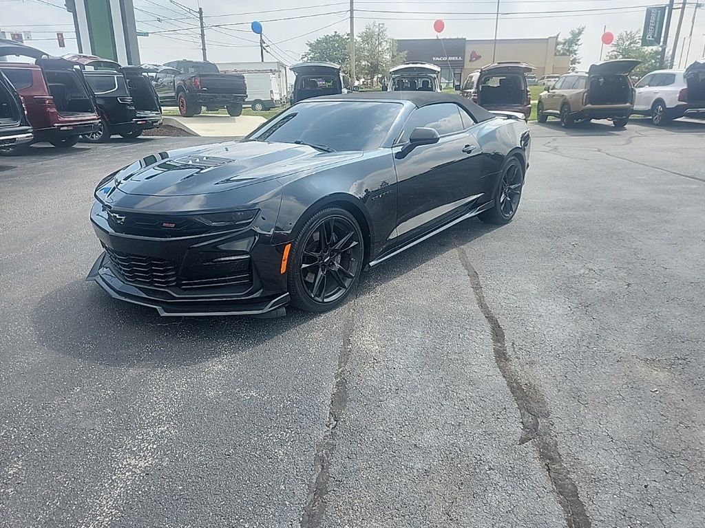 Black 2021 Chevrolet Camaro Convertible Rear-Wheel Drive Automatic