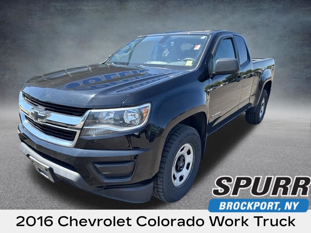 Black 2016 Chevrolet Colorado Pickup Truck 4X2 6-Speed Manual