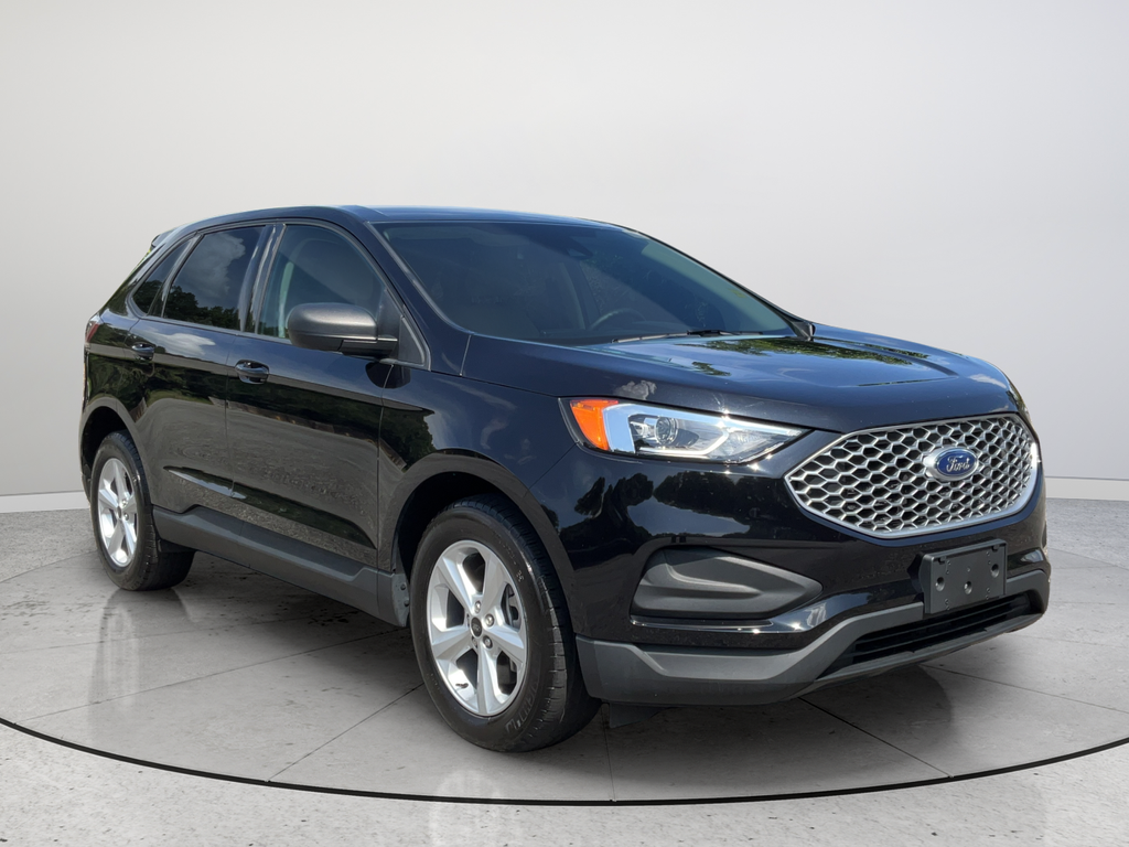 Black Metallic 2024 Ford Edge SUV / Crossover All-Wheel Drive 8-Speed Automatic