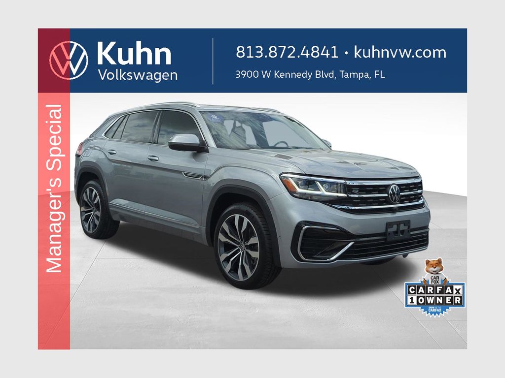 Pyrite Silver Metallic 2023 Volkswagen Atlas Cross Sport SUV / Crossover All-Wheel Drive 8-Speed Automatic