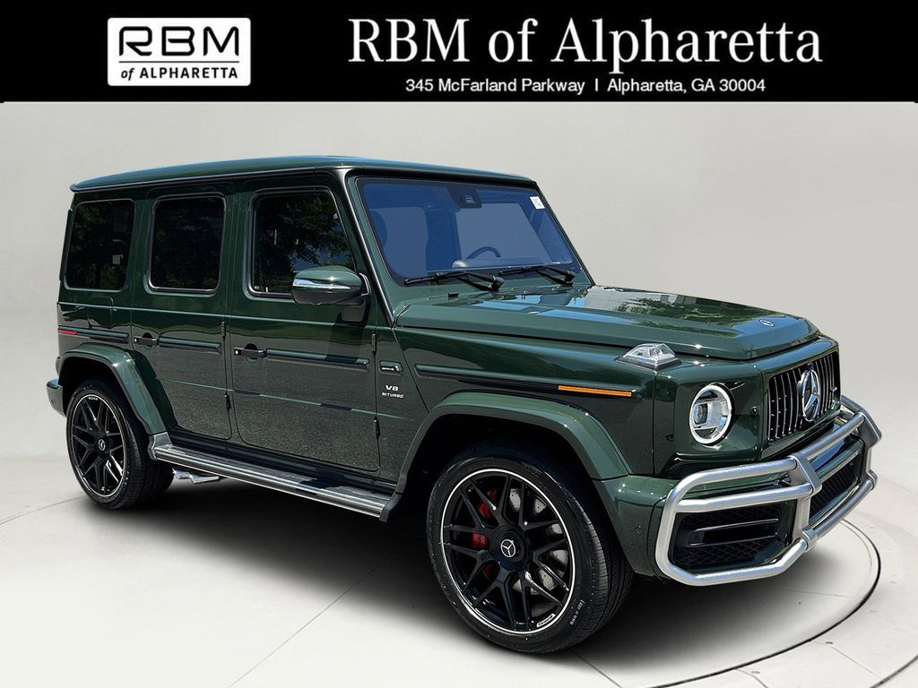 Green 2022 Mercedes-Benz G-Class AMG G 63 4MATIC SUV / Crossover All-Wheel Drive 9-Speed Automatic