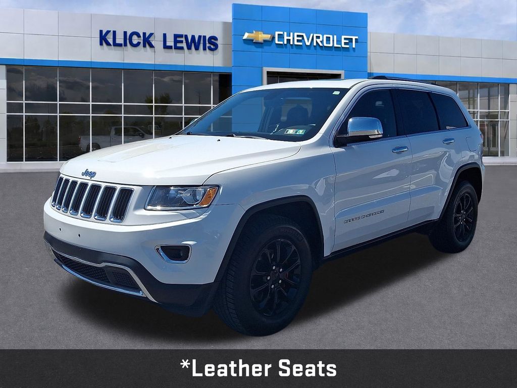 2015 Jeep Grand Cherokee Limited White at Bob Ruth Ford