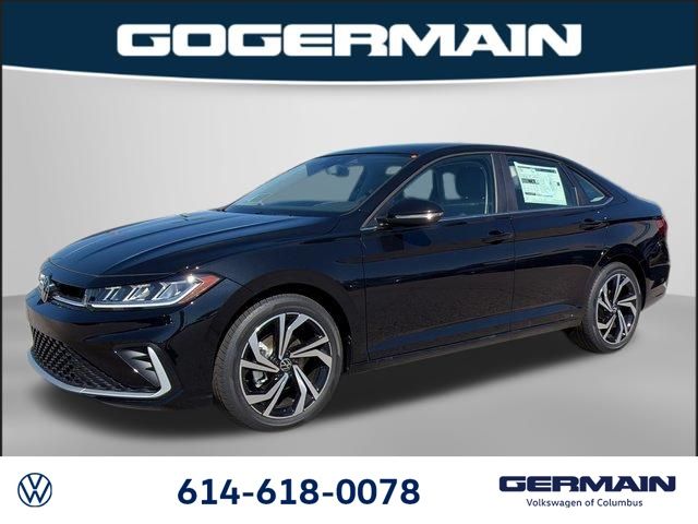 Deep Black Pearl 2026 Volkswagen Jetta Sedan Front-Wheel Drive 8-Speed Automatic