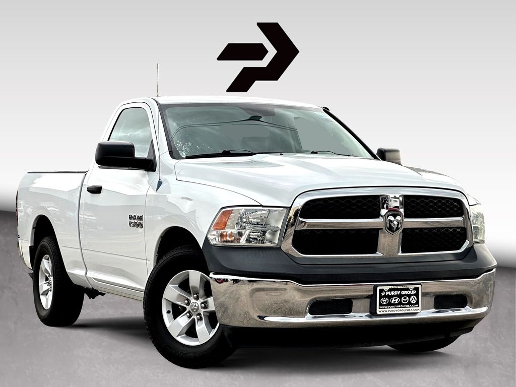 Bright White Clearcoat 2014 RAM 1500 Pickup Truck 4X2 8-Speed Automatic