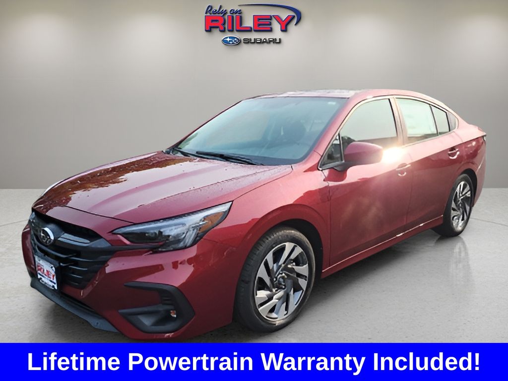 Crimson Red Pearl 2025 Subaru Legacy Limited AWD Sedan All-Wheel Drive Continuously Variable Transmission