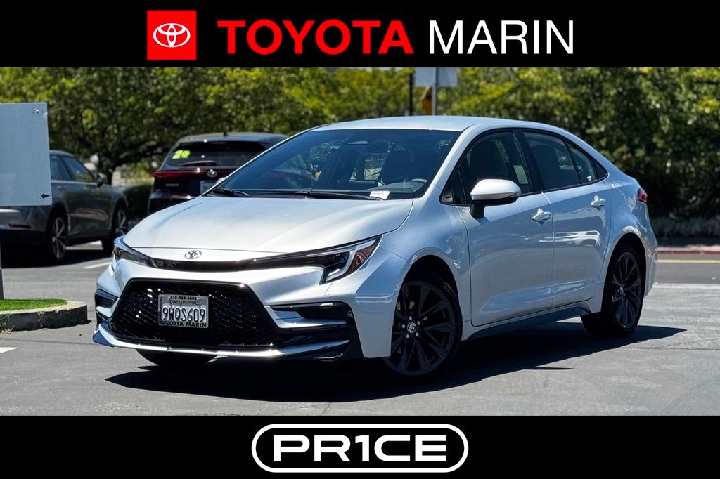 Classic Silver Metallic 2026 Toyota Corolla Sedan Front-Wheel Drive Continuously Variable Transmission
