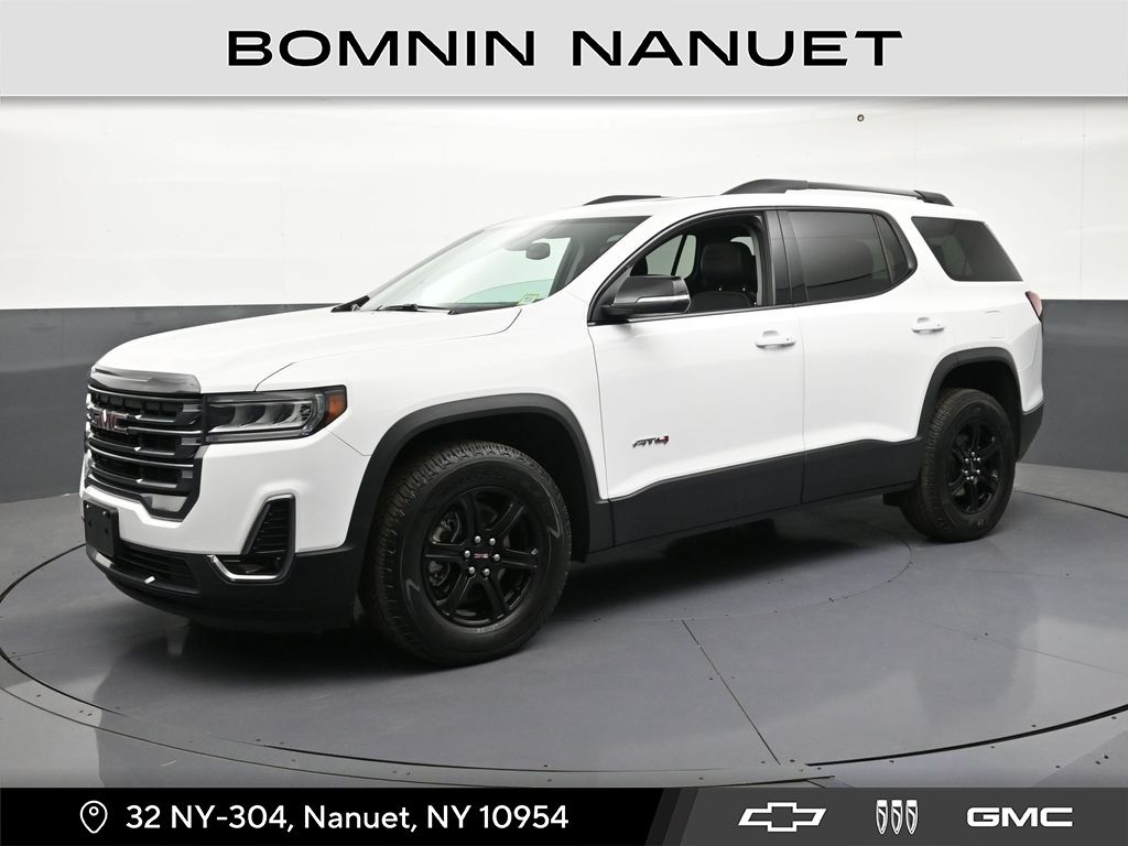 Summit White 2023 GMC Acadia SUV / Crossover Four-Wheel Drive 9-Speed Automatic