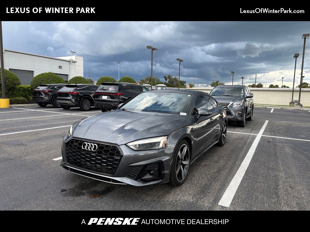 Daytona Gray Pearl Effect 2025 Audi A5 Sportback Sedan All-Wheel Drive 7-Speed Automatic