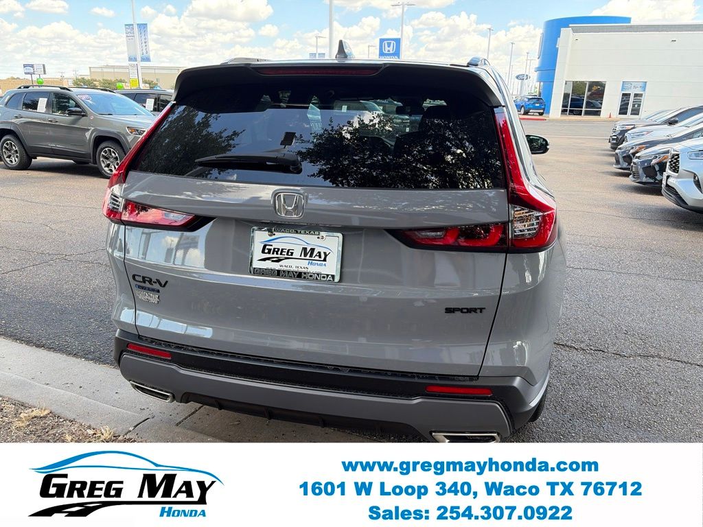 2026 Honda CR-V Hybrid Sport Gray at Greg May Honda
