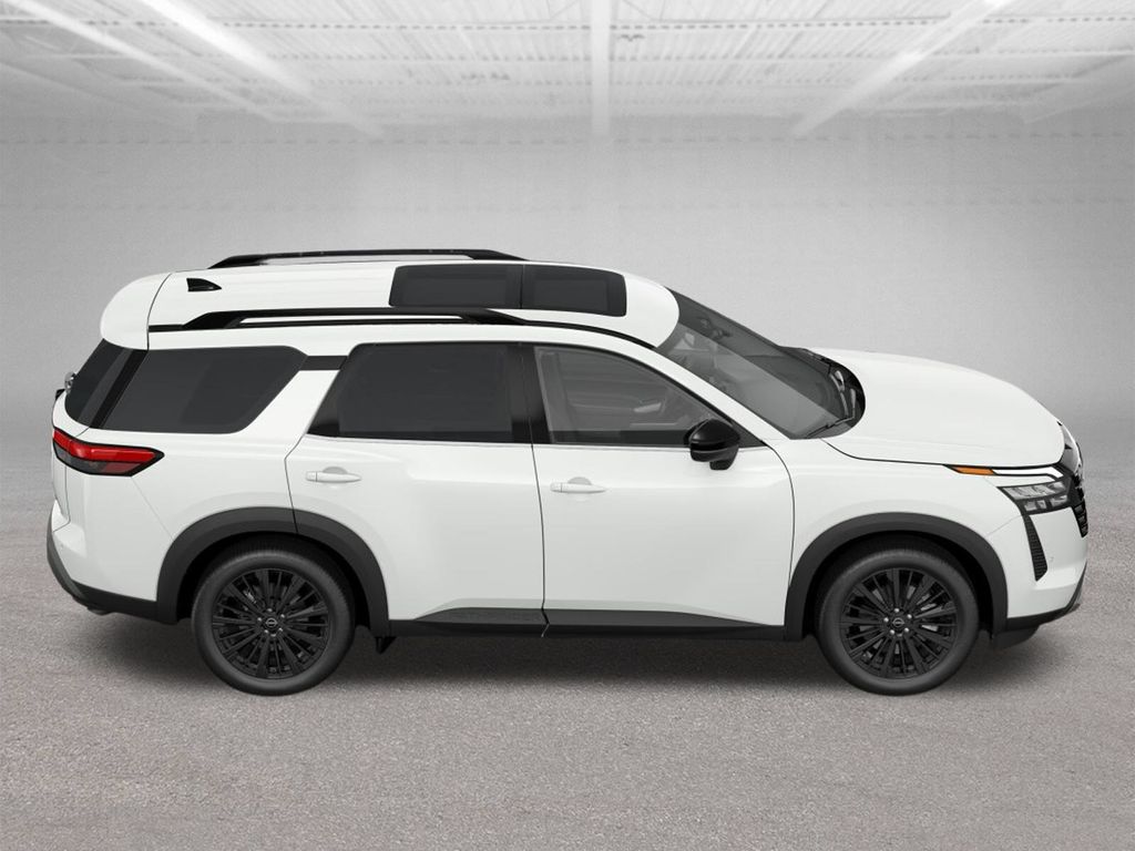 2026 Nissan Pathfinder SL White at John Sisson Motors