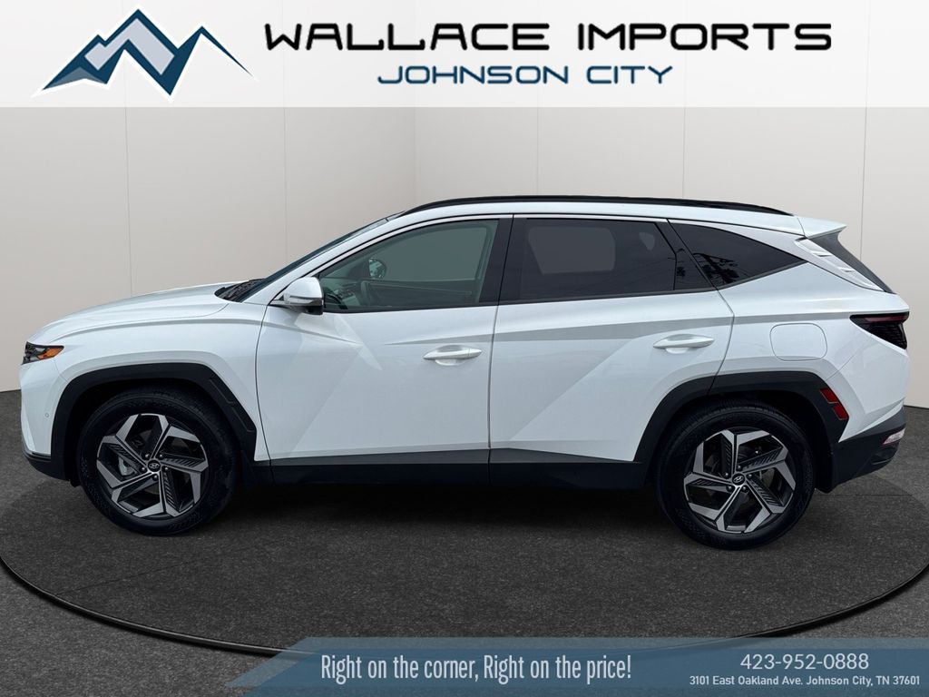 Quartz White 2022 Hyundai Tucson SUV / Crossover Front-Wheel Drive 8-Speed Automatic