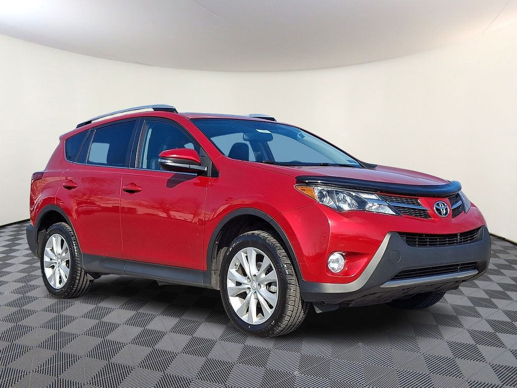 Barcelona Red Metallic 2015 Toyota RAV4 Limited AWD SUV / Crossover All-Wheel Drive 6-Speed Automatic