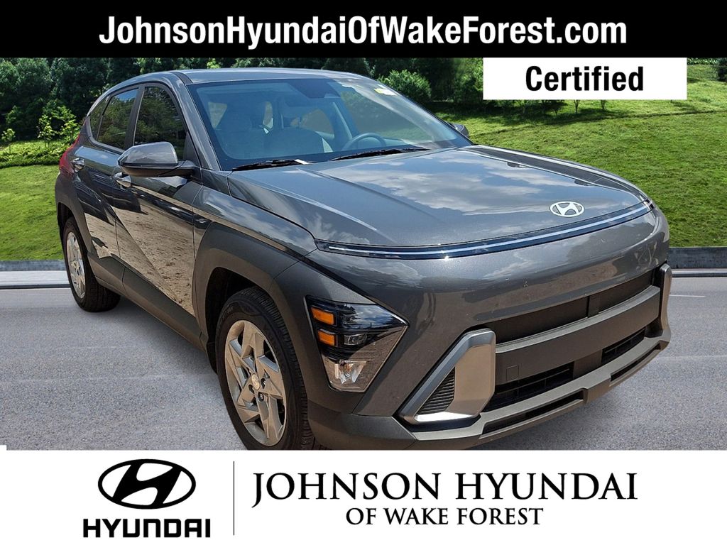 Ecotronic Gray Pearl 2025 Hyundai Kona SUV / Crossover Front-Wheel Drive Continuously Variable Transmission