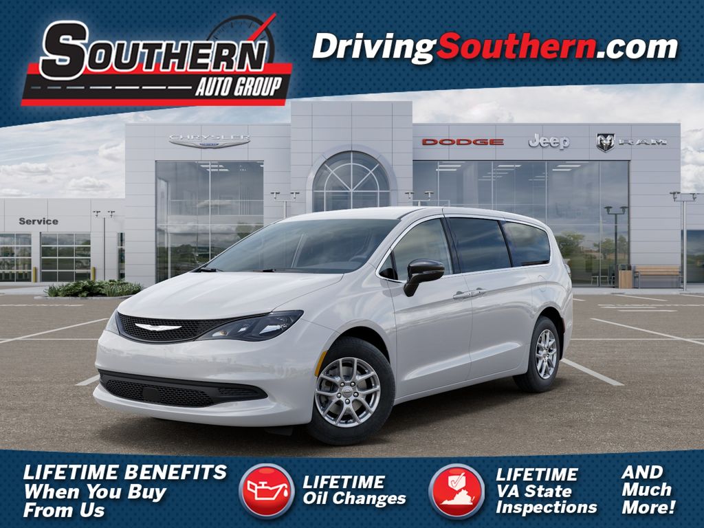 Bright White Clearcoat 2026 Chrysler Voyager LX FWD Minivan Front-Wheel Drive 9-Speed Automatic