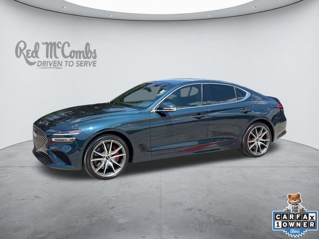 2025 Genesis G70 Azul Sedán Tracción trasera 8 velocidades Automática