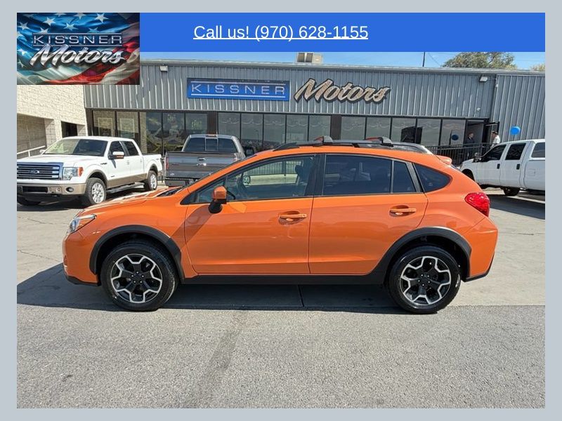 Tangerine Orange Pearl 2015 Subaru Crosstrek SUV / Crossover All-Wheel Drive 5-Speed Manual