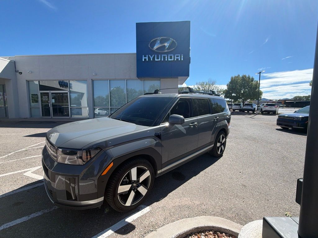 Hampton Gray 2025 Hyundai Santa Fe Hybrid SUV / Crossover Front-Wheel Drive 6-Speed Automatic