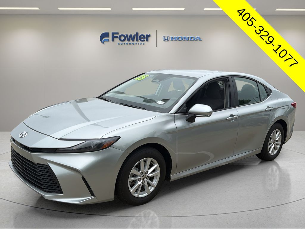 Celestial Silver Metallic 2025 Toyota Camry LE FWD Sedan Front-Wheel Drive Continuously Variable Transmission