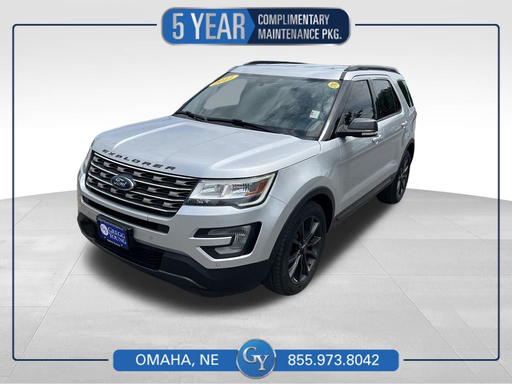 Ingot Silver 2017 Ford Explorer SUV / Crossover All-Wheel Drive 6-Speed Automatic