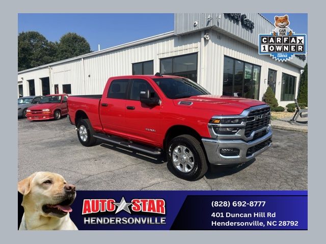 Flame Red Clearcoat 2026 RAM 2500 Pickup Truck Four-Wheel Drive 8-Speed Automatic
