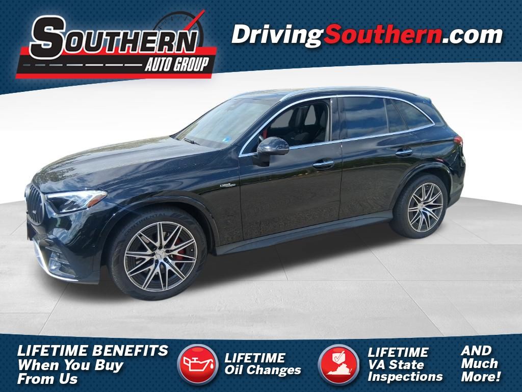 Black 2025 Mercedes-Benz GLC AMG GLC 43 4MATIC SUV / Crossover All-Wheel Drive 9-Speed Automatic